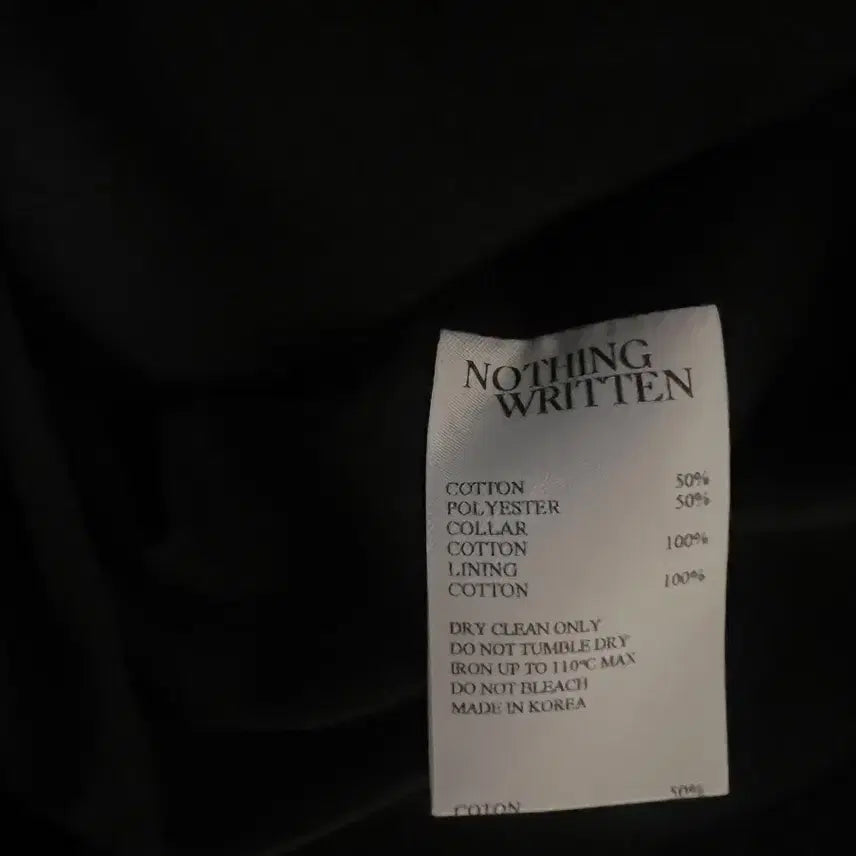 [SOLD OUT] Nothing Written 낫띵리튼 워크자켓