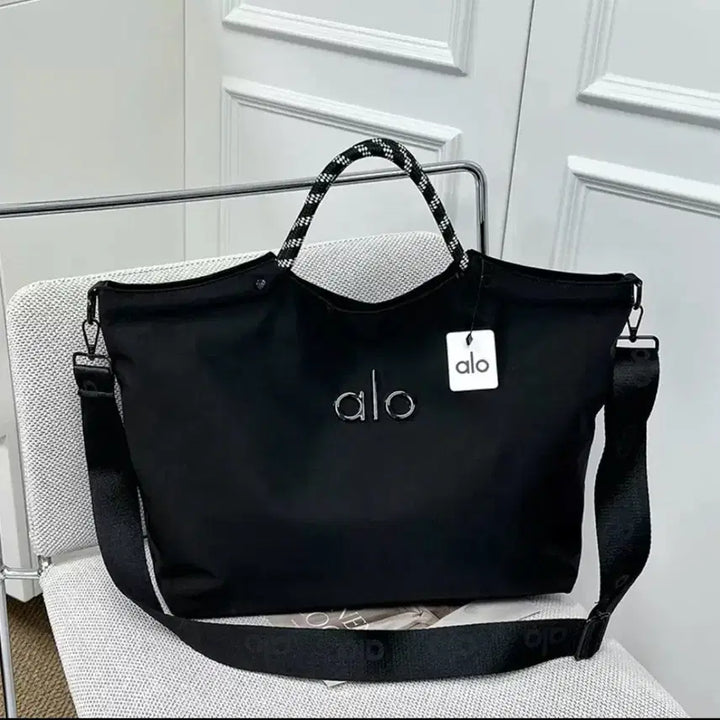 [BUNJANG] ALO Black Tote Bag / ALO 알로 블랙 토트백