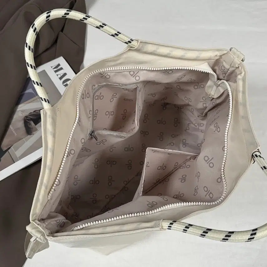 [BUNJANG] ALO Black Tote Bag / ALO 알로 블랙 토트백