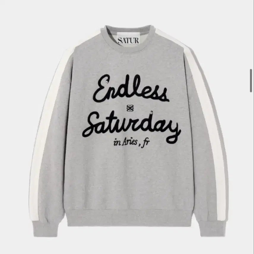 [BUNJANG] SATUR Endless Saturday Sweatshirt / SATUR Endless Saturday 맨투맨