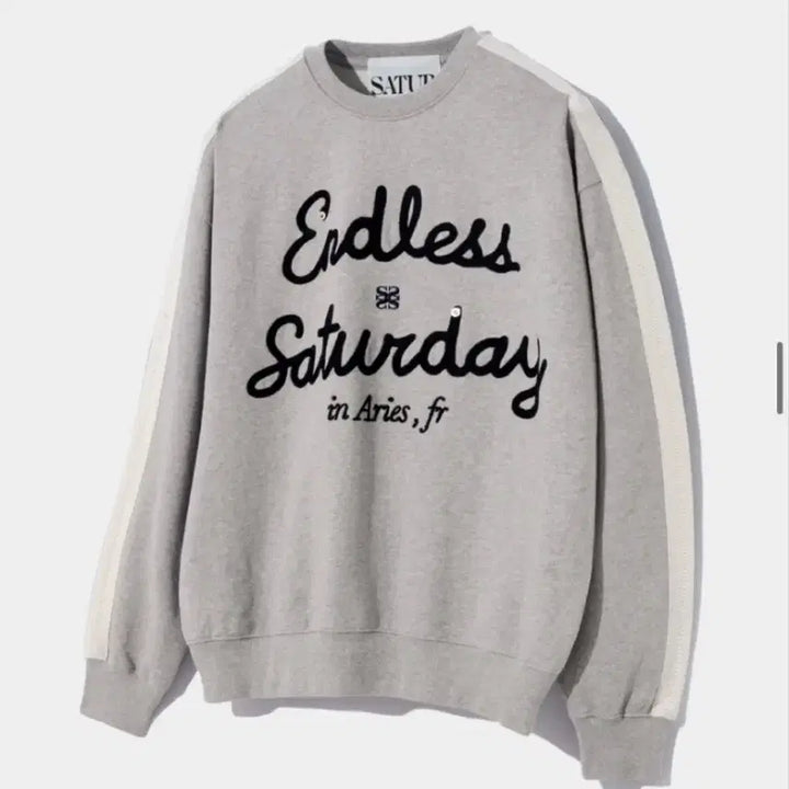 [BUNJANG] SATUR Endless Saturday Sweatshirt / SATUR Endless Saturday 맨투맨