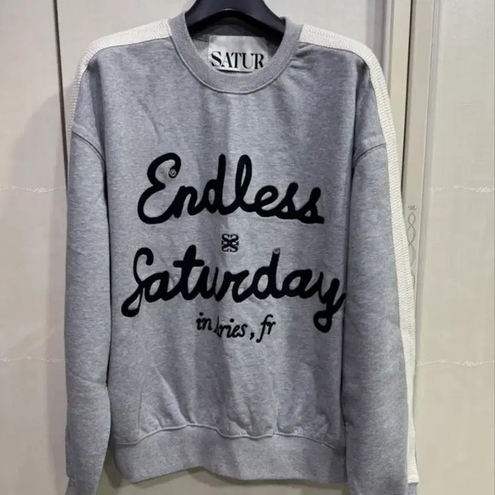 [BUNJANG] SATUR Endless Saturday Sweatshirt / SATUR Endless Saturday 맨투맨