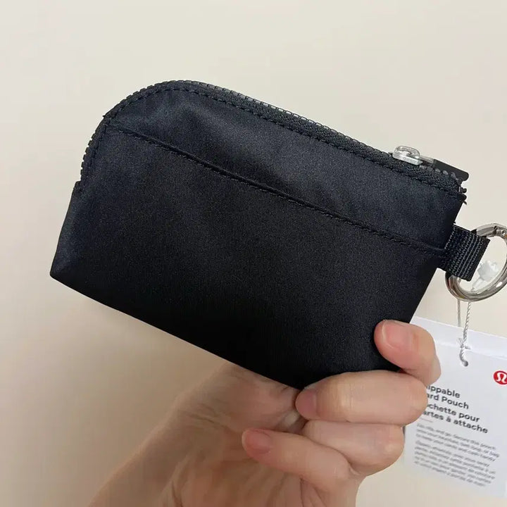 [BUNJANG] Lululemon Clippable Card Case Black / (새상품) 룰루레몬 클리퍼블 카드 케이스 블랙