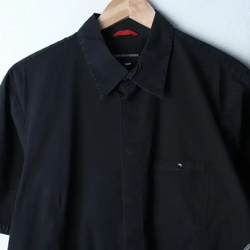 [BUNJANG] Armani Polo Shirt / (XL-2XL) 아르마니 반팔 카라 티셔츠 셔츠 남방 워싱-183E0