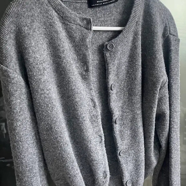 [BUNJANG] Oversized Fit Knit Cardigan / 팔뚝살커버 아방핏 니트 가디건