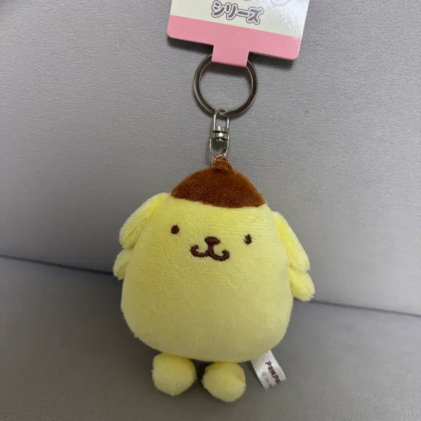 [BUNJANG] Sanrio Pompompurin Dangling Keychain / 산리오 폼폼푸린 폼푸 인형 키링