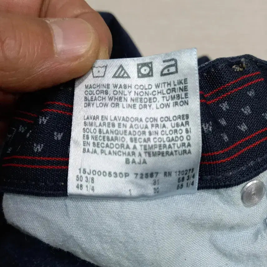 [BUNJANG] Wrangler Mexico Straight Fit Jeans / 42~Wrangler Mexico 밴딩 스판 일자진 진청 42-02
