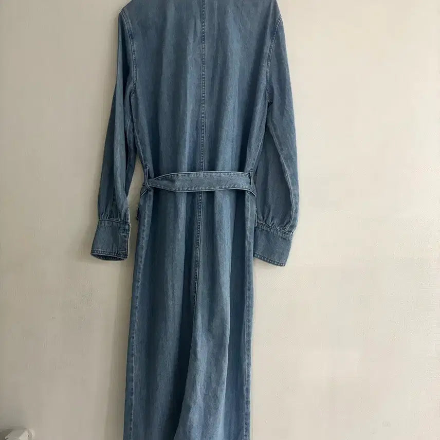 [SOLD OUT] H&amp;M 데님 롱 원피스
