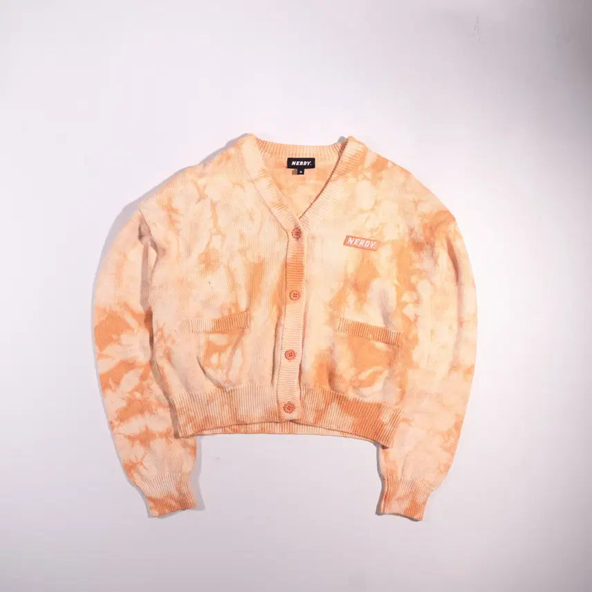 [BUNJANG] Nerdy Tie-Dye Crop Cardigan / 널디 타이다이 크롭 가디건 B690