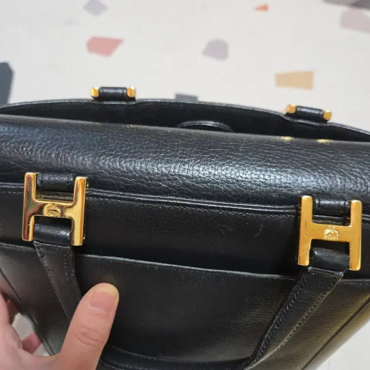 [BUNJANG] MCM Black Tote Bag / MCM 블랙 토트백