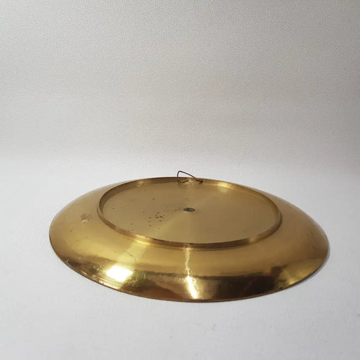 [BUNJANG] Praying Hands Brass Decorative Plate / 신앙의 정성 기도하는 손 황동 장식 접시
