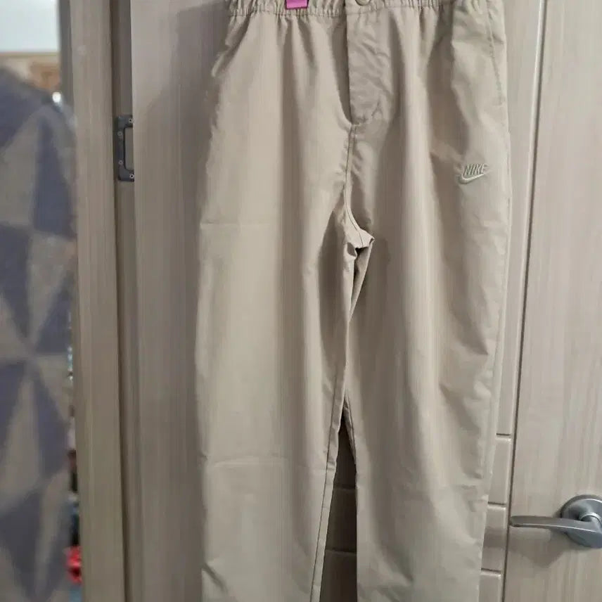 [BUNJANG] Nike Beige Cotton Pants / 나이키 베이지색 면바지