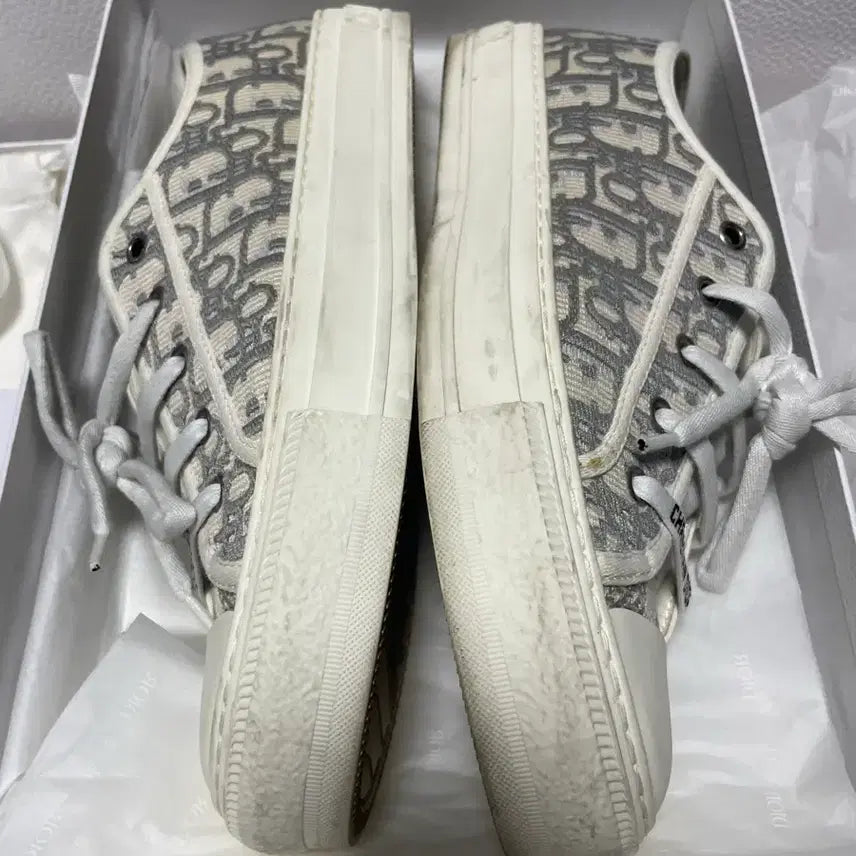 [BUNJANG] Dior WeekEndDior Sneakers Gray (Size 40) / 디올 위크앤디올 스니커즈 그레이 40