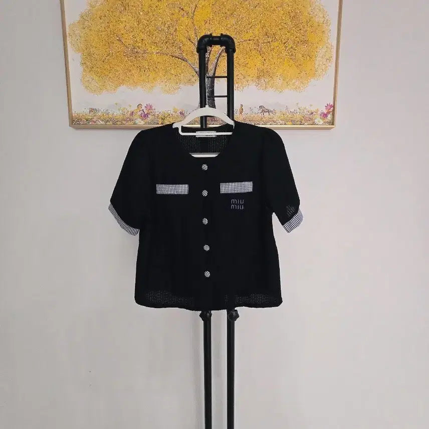 [SOLD OUT] 반팔 블라우스 자켓(새상품)