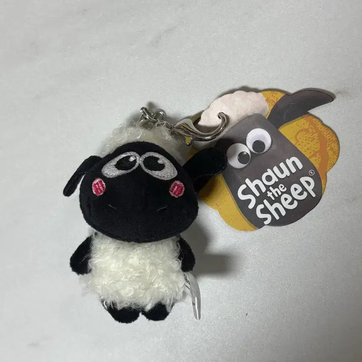 [BUNJANG] Baby Shaun the Sheep Plush Keyring / 정품 베이비숀더쉽 인형 키링