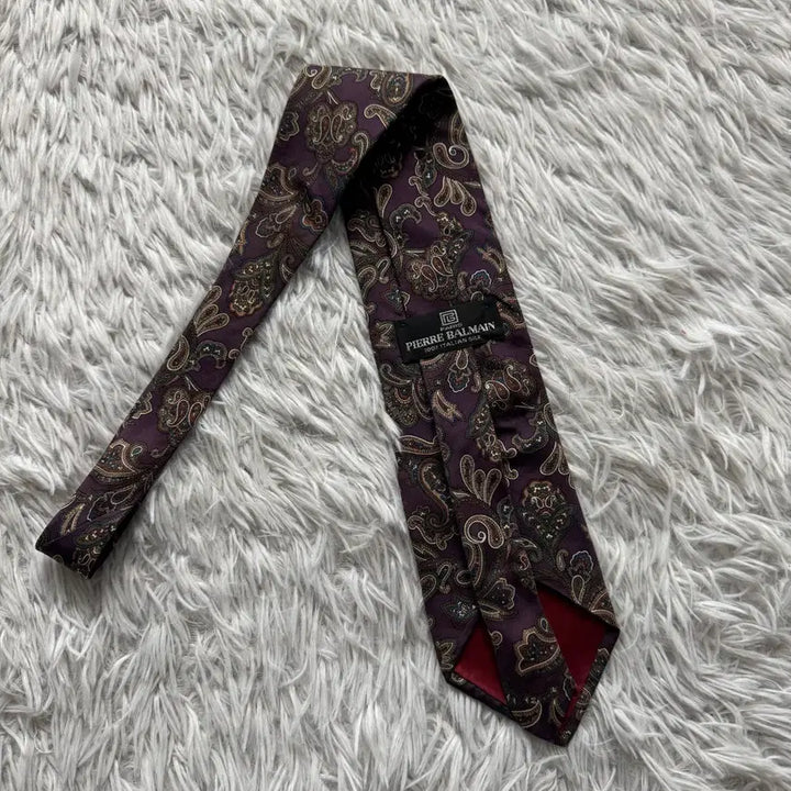 [BUNJANG] BALMAN Vintage Necktie Scarf / BALMAN 일본빈티지 넥타이 발망 빈티지넥타이 발망넥타이 스카프 OS