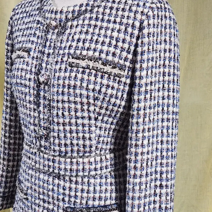 [BUNJANG] SISLEY Tweed Dress S / SISLEY 트위드 원피스 S 하객룩 벨트라인 슬림핏