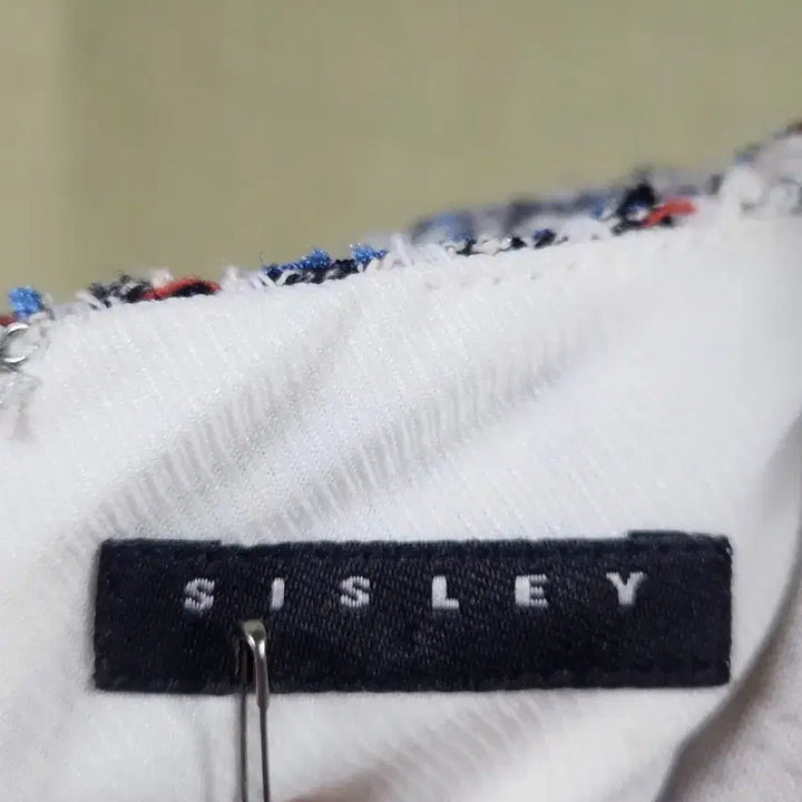 [BUNJANG] SISLEY Tweed Dress S / SISLEY 트위드 원피스 S 하객룩 벨트라인 슬림핏