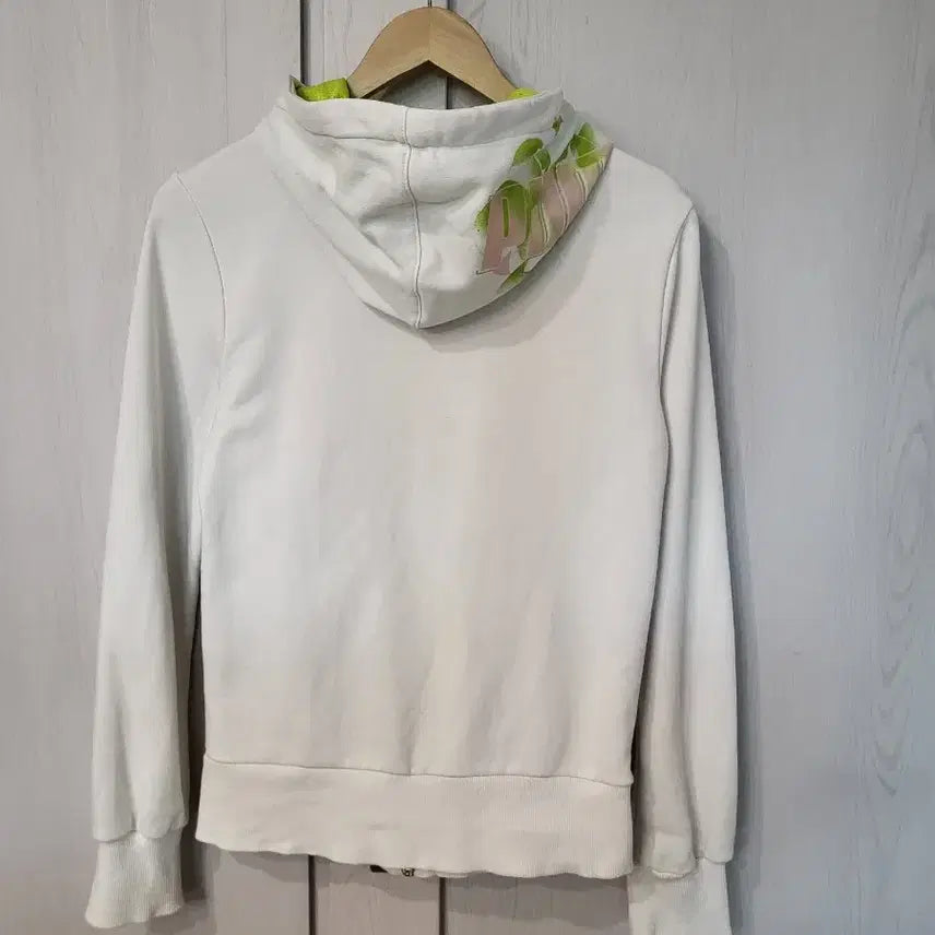 [BUNJANG] Puma White Hooded Zip-up Jacket / 푸마의 매력적인 화이트 후드집업