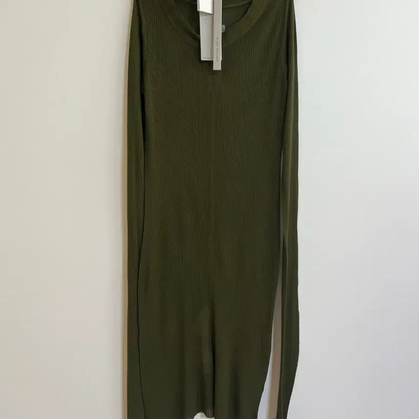 [BUNJANG] Rick Owens T-shirt Khaki / 릭오웬스 티셔츠(새상품,38사이즈)카키