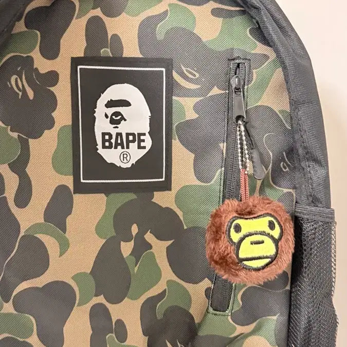 [BUNJANG] BAPE Backpack + Keyring Set Magazine Appendix Bag / (국내당일배송) 베이프 백팩 + 키링 세트 일본잡지부록 BAPE 가방