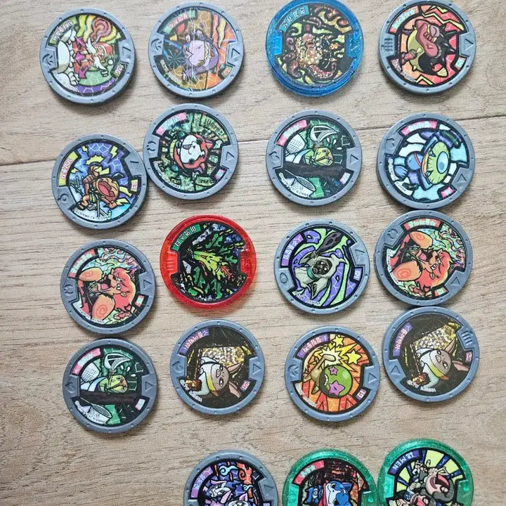[BUNJANG] Yo-kai Watch Medals Bundle (Includes Fuyunyan) / 정품 요괴워치 메달(부유냥 포함)일괄 판매