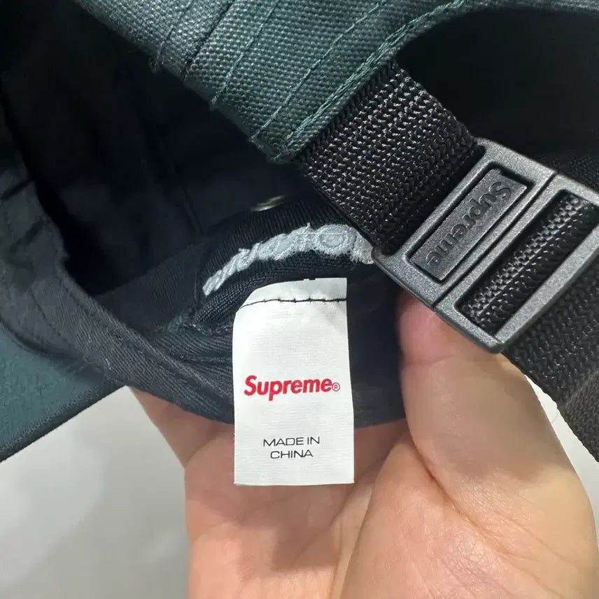 [BUNJANG] Supreme Coated Cordura Camp Cap - 22SS / 슈프림 코티드 코듀라 캠프캡 틸 - 22SS