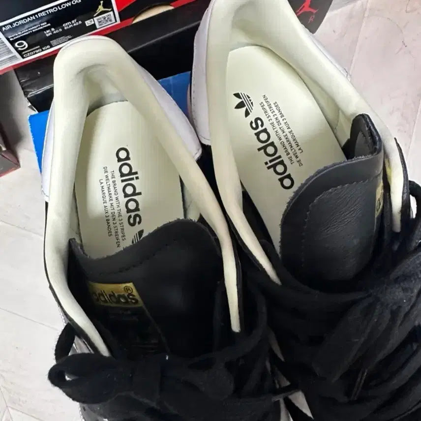 [BUNJANG] Adidas Superstar Core Black Sneakers / 아디다스 슈퍼스타 코어 블랙