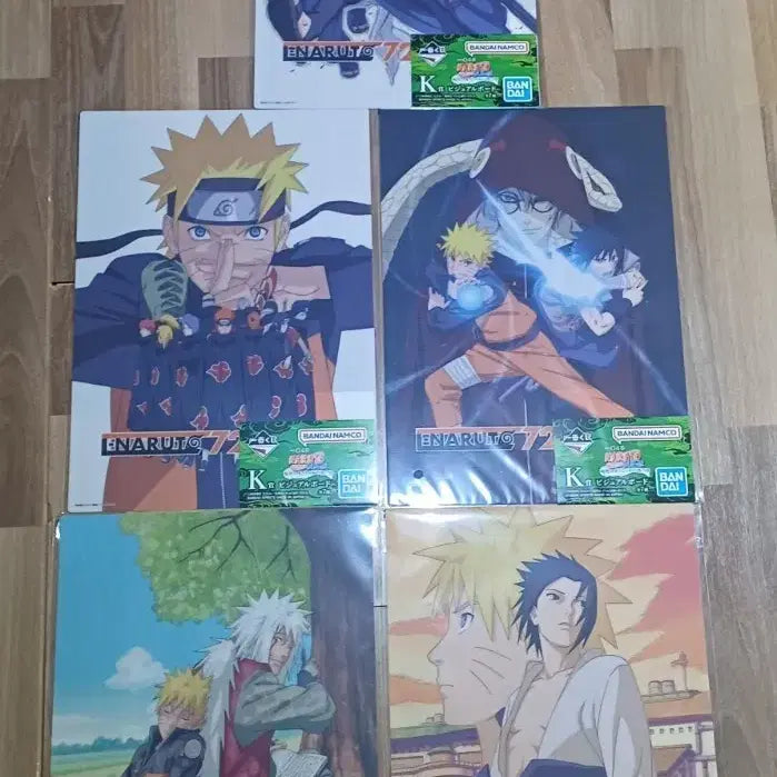 [BUNJANG] Ichiban Kuji Naruto Clear Poster Set (5 Types) / 제일복권  나루토 k상 클리어  포스터 5종