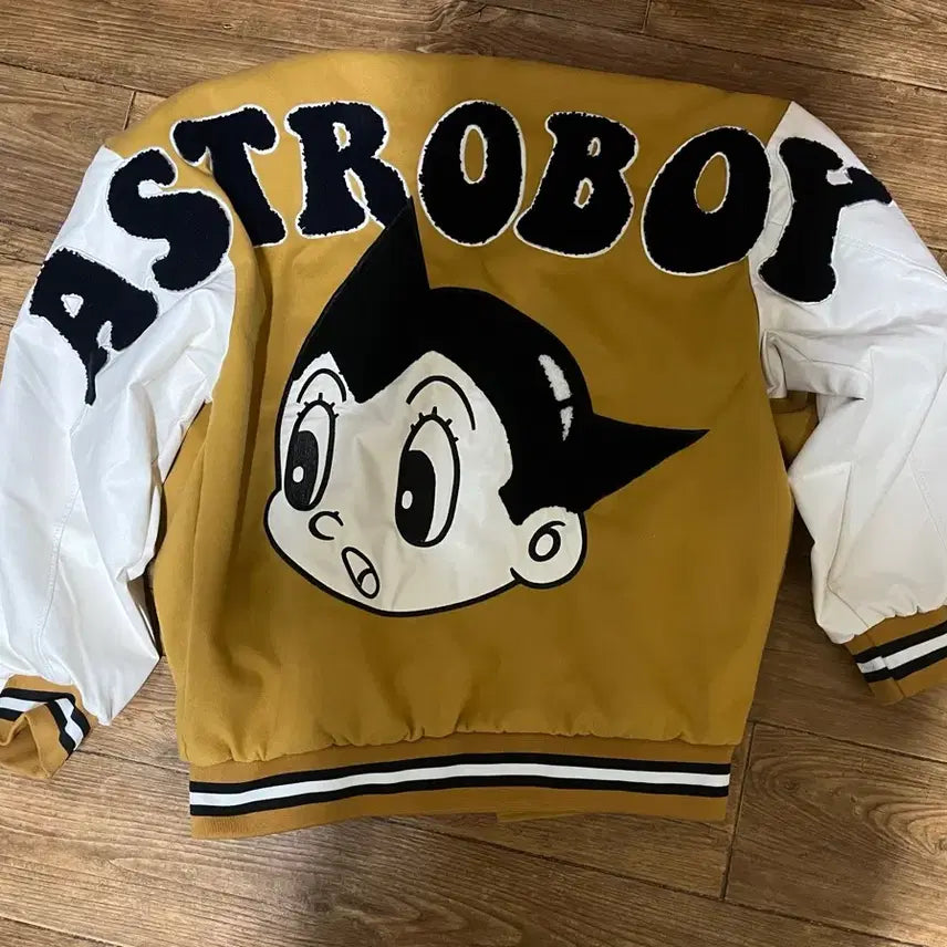 [BUNJANG] Astro Boy Varsity Jacket / 철완아톰 야구 점퍼