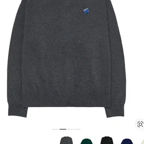 [BUNJANG] Ader Error TRS/BL Charcoal Cardigan M / 새상품) 아더에러 TRS/BL 차콜 가디건 M