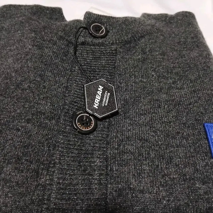 [BUNJANG] Ader Error TRS/BL Charcoal Cardigan M / 새상품) 아더에러 TRS/BL 차콜 가디건 M