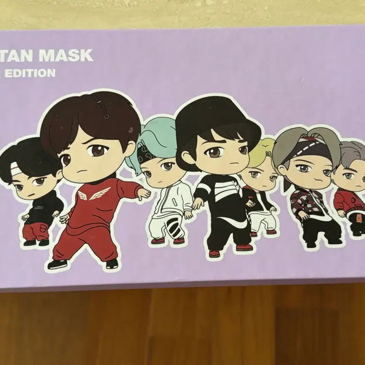 [BUNJANG] BTS TinyTAN Cotton Mask Set / BTS 방탄소년단 타이니탄 코튼 마스크 세트