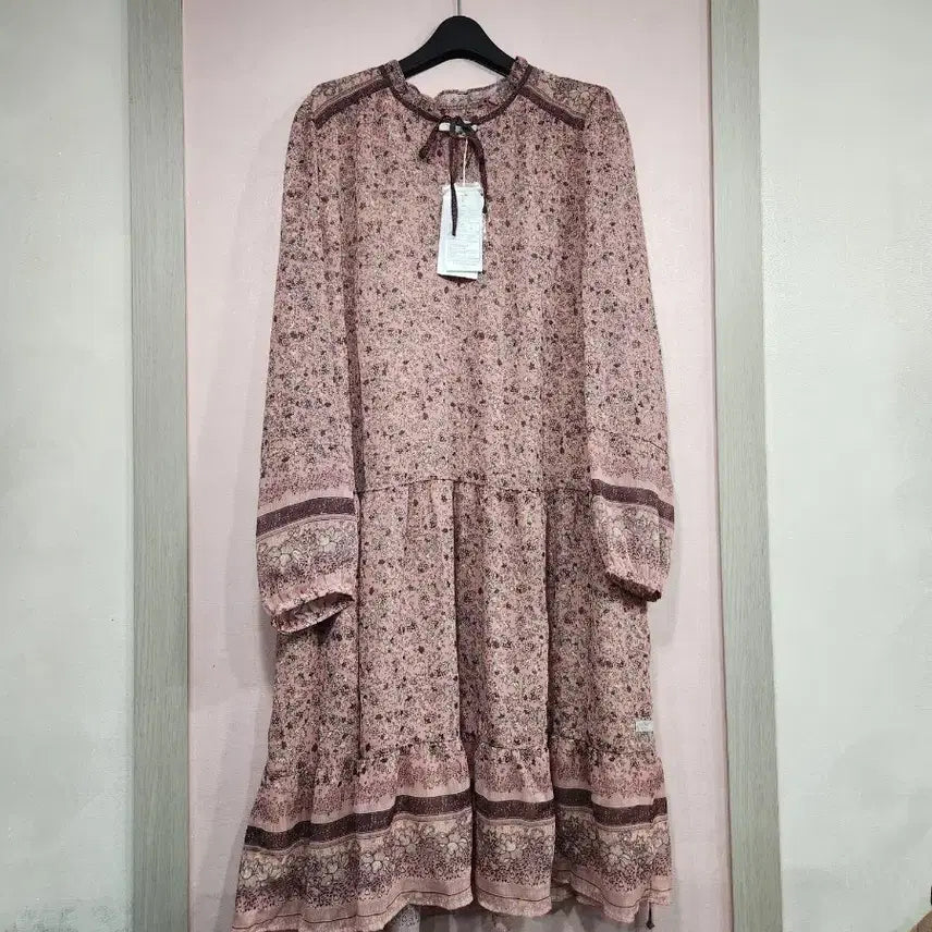 [BUNJANG] Thursday Island Lace Border Mix Dress / 써스데이아일랜드 레이스보더믹스원피스