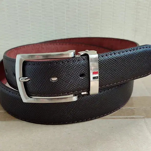 [BUNJANG] Saffiano Casual Belt / 남성벨트 사피아노 캐주얼벨트 벨트 새상품