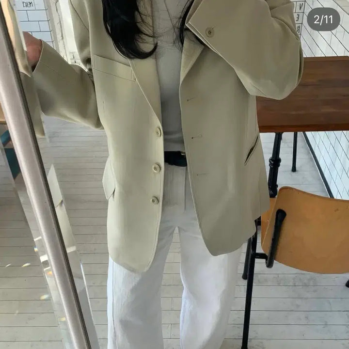 [BUNJANG] Vera Rouge Fit Jacket / 베라 루즈핏 자켓