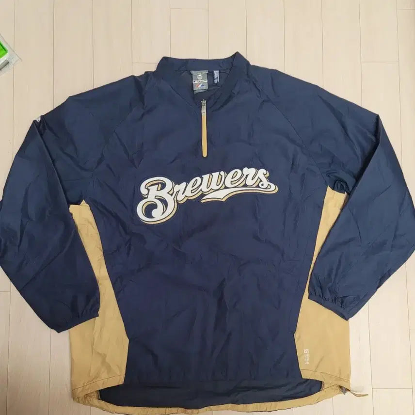 [SOLD OUT] 마제스틱 어센틱컬렉션 밀워키 쿨베이스 바람막이 L(105~110)