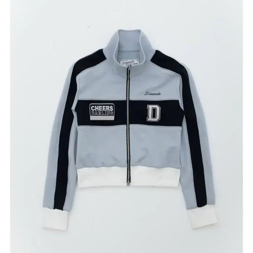 [BUNJANG] Dimanche Track Top Blue / 디망쉬 트랙탑 블루