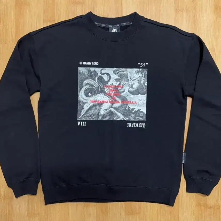 [BUNJANG] Manylongk MTM Black M Size / 매니롱크 맨투맨 5천원