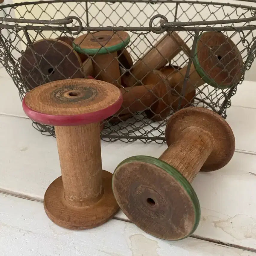 [BUNJANG] Vintage Wood Bobbin / 빈티지 우드보빈