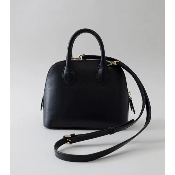 [BUNJANG] LEHA Leather Tote &amp; Crossbody Bag / [새상품] LEHA 레하 천연가죽 블랙 토트 &amp; 크로스백(정가38.5)