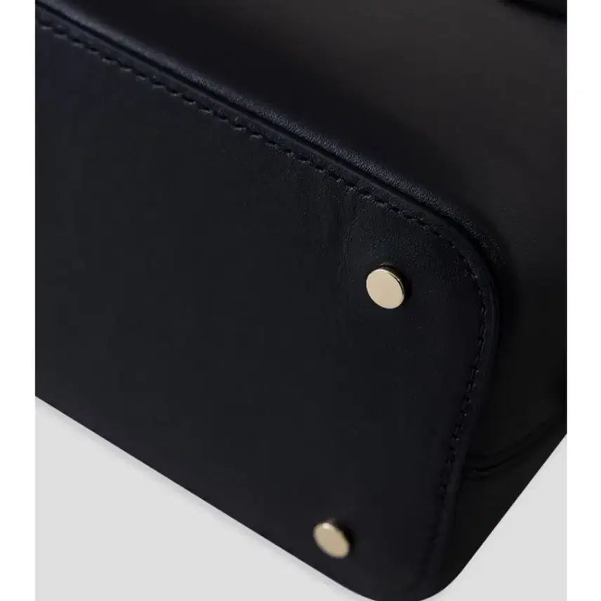 [BUNJANG] LEHA Leather Tote &amp; Crossbody Bag / [새상품] LEHA 레하 천연가죽 블랙 토트 &amp; 크로스백(정가38.5)