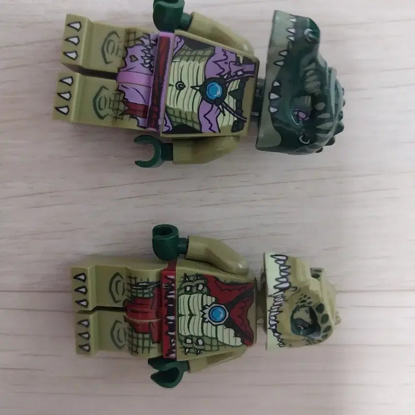 [BUNJANG] LEGO Crocodile Tribe Minifigure Bundle Set / 레고 악어부족 미니피겨 2개 일괄
