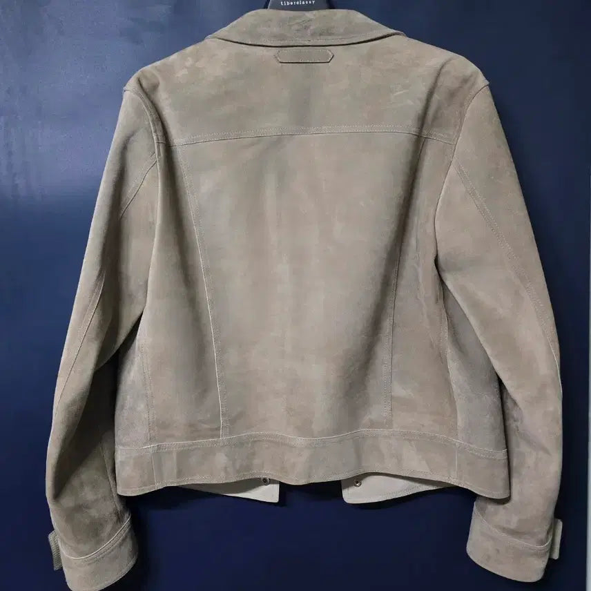 [SOLD OUT] (퓨에르옴므)톰포드 ST 베이비카프 캐시미어 스웨이드자켓 베이지 L100