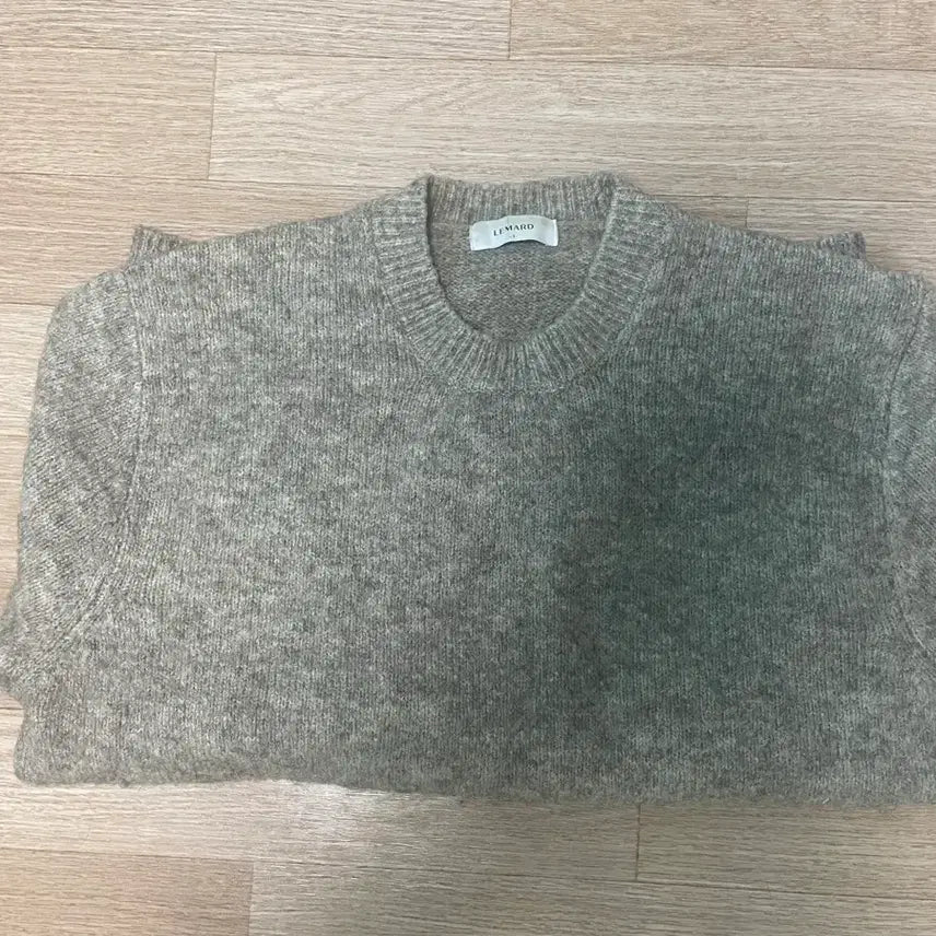 [SOLD OUT] 르마드 울 베이지 니트