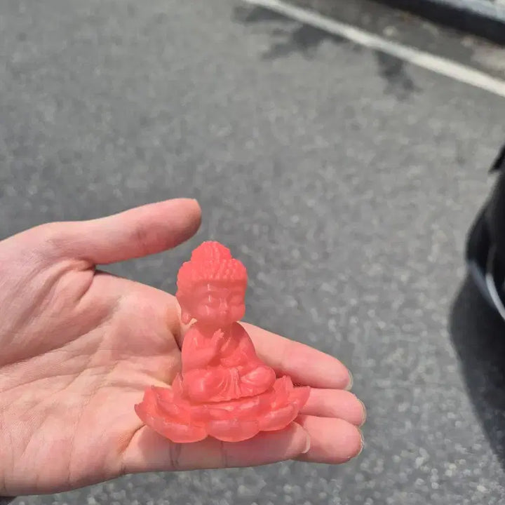 [BUNJANG] UV Reactive Balgre Buddha Figurine / 햇빛 받으면 붉어지는 발그레 붓다 불상 부처상 불교굿즈 불교박람회