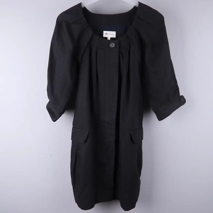 [SOLD OUT] athe 아떼바네사브루노 면 린넨 셔링 디테일 블라우스 원피스 (36)
