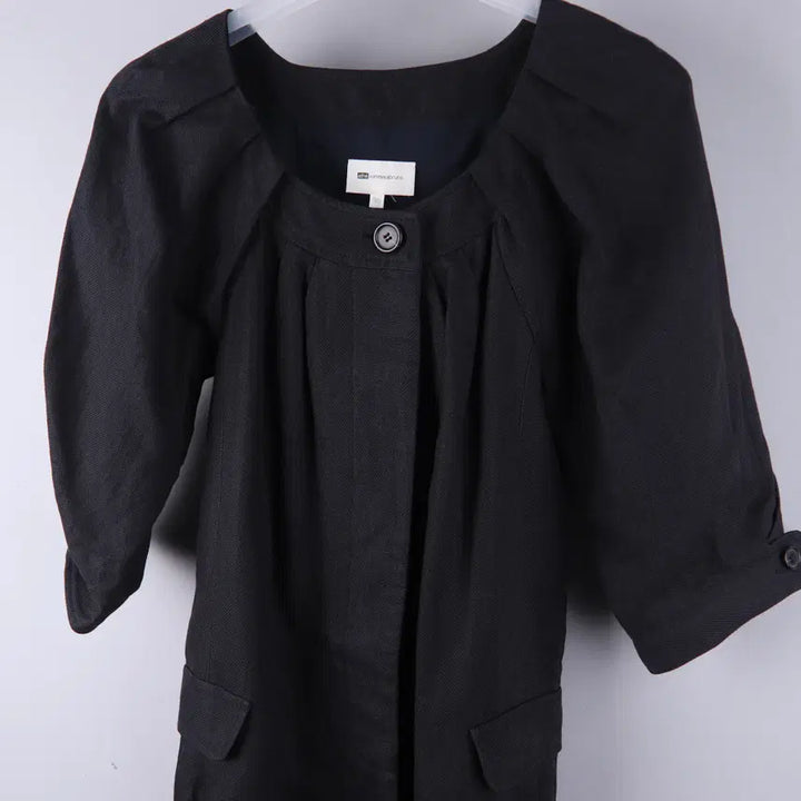 [SOLD OUT] athe 아떼바네사브루노 면 린넨 셔링 디테일 블라우스 원피스 (36)