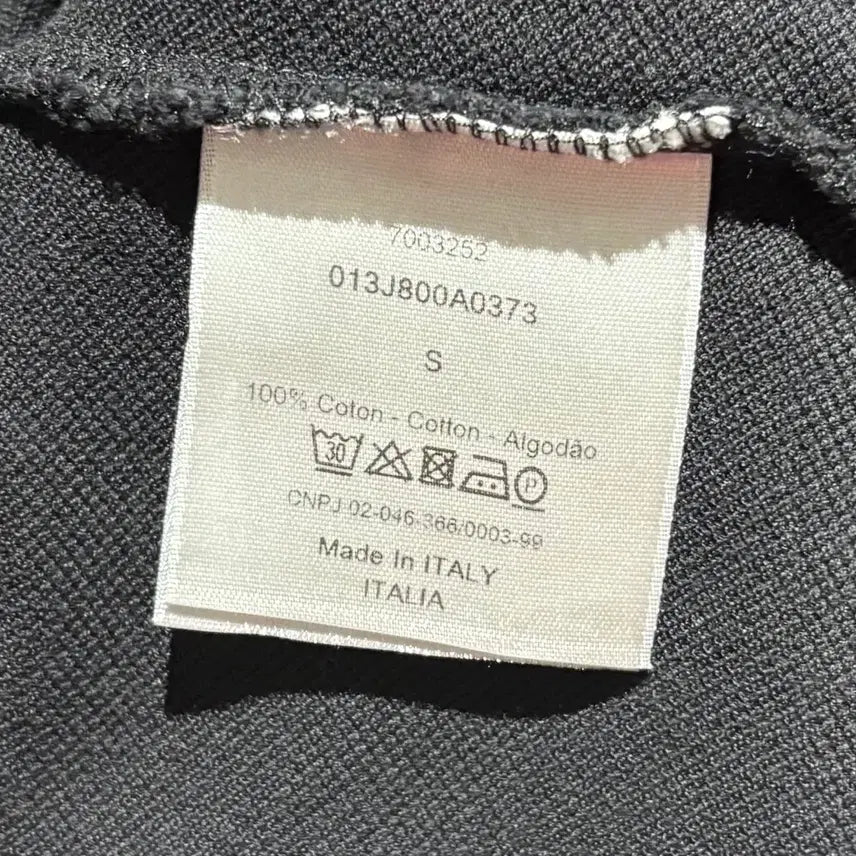 [BUNJANG] Dior CD Logo Polo Shirt / { S } 디올 CD 로고 카라 반팔 티셔츠