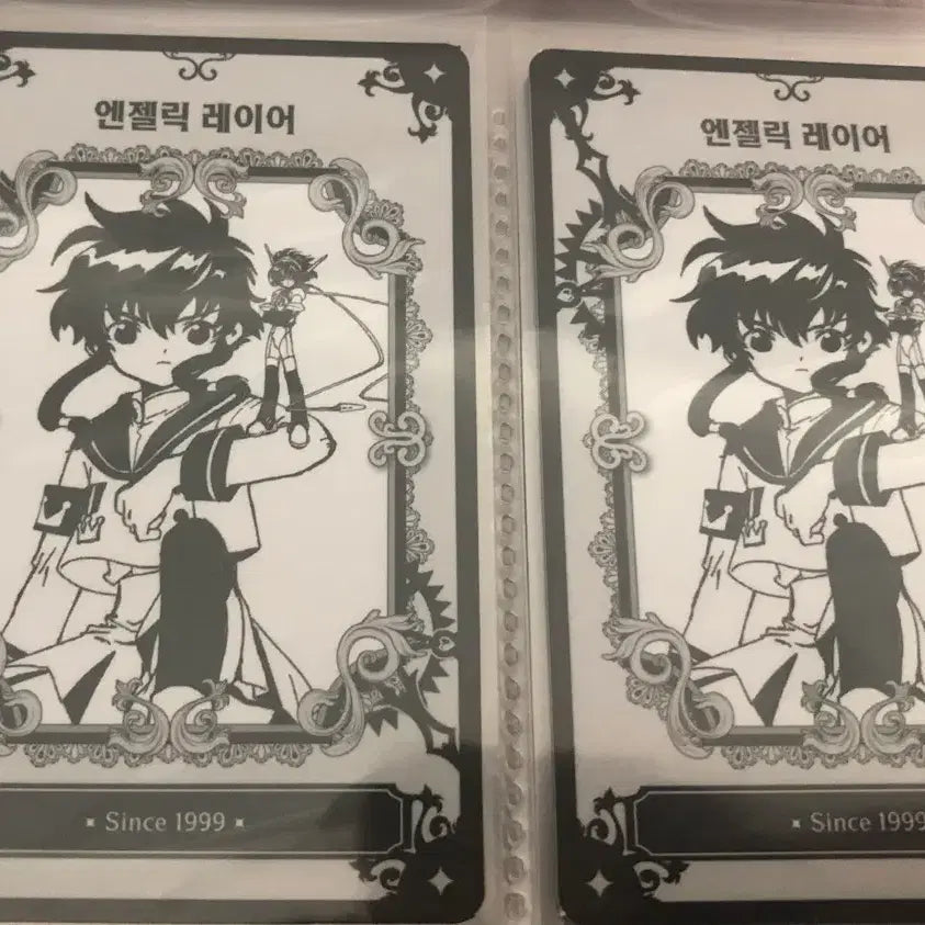 [BUNJANG] CLAMP Angelic Layer Profile Card Bundle / 클램프전 랜덤 작품 프로필 카드 마법기사 레이어스 엔젤릭레이어